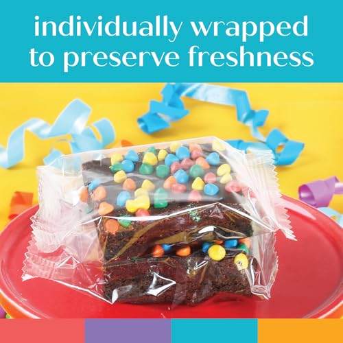 Happy Birthday Gift Chocolate Brownies Large Food Gift Individually Wrapped For Men Women Package | Nut Free | Kosher - Image 5