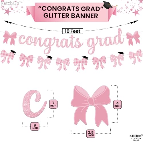 Image of KatchOn Pink Graduation Decorations 2026
