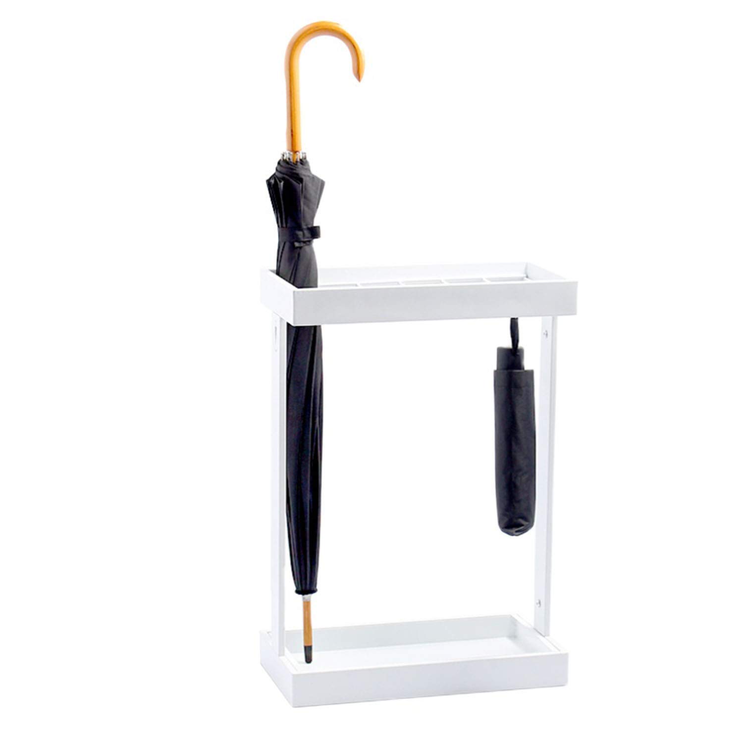 Porte-Parapluie en métal autoportant à grande capacité avec gain de place