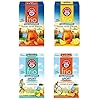 Teekanne frio 4er Eistee-Sport Mix – mit den neuen Sorten Classic Eistee Zitrone und Pfirsich, Sport Apfel-Zitrone und…