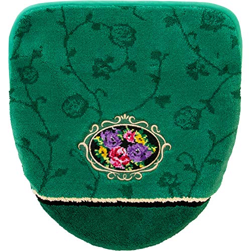 オカ ふたカバー グリーン ドレニモタイプ シェニールロゼ