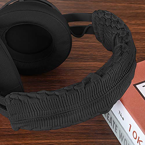 Cubierta Flexible de Tela para Banda de Cabeza Geekria Compatible con Audífonos Razer Kraken ProV2/7.1V2/Ultimate/Tournament Edition, Repuesto para Reparación, Instalación Fácil (Negro) miniatura 6