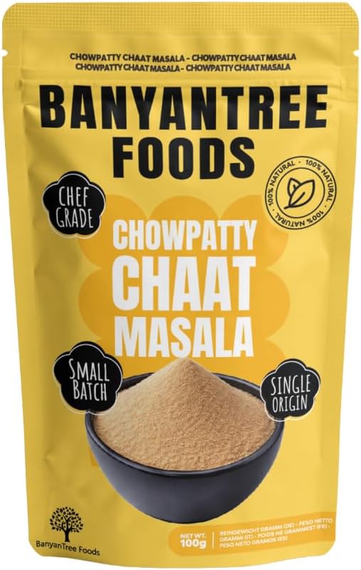 BanyanTree Foods Chaat Masala | Chat Masala 100g| Seasoning Mix ~All Natural, Indian Origin