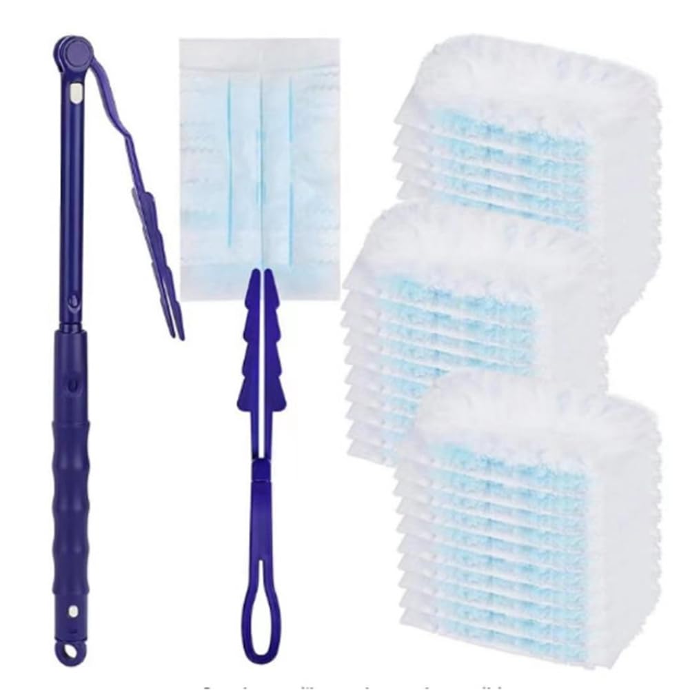 CTRLZS Disposable Electrostatic Dust Duster Fiber Brush Head Duster Household Cleaning Housework Dust Duster Easy Install