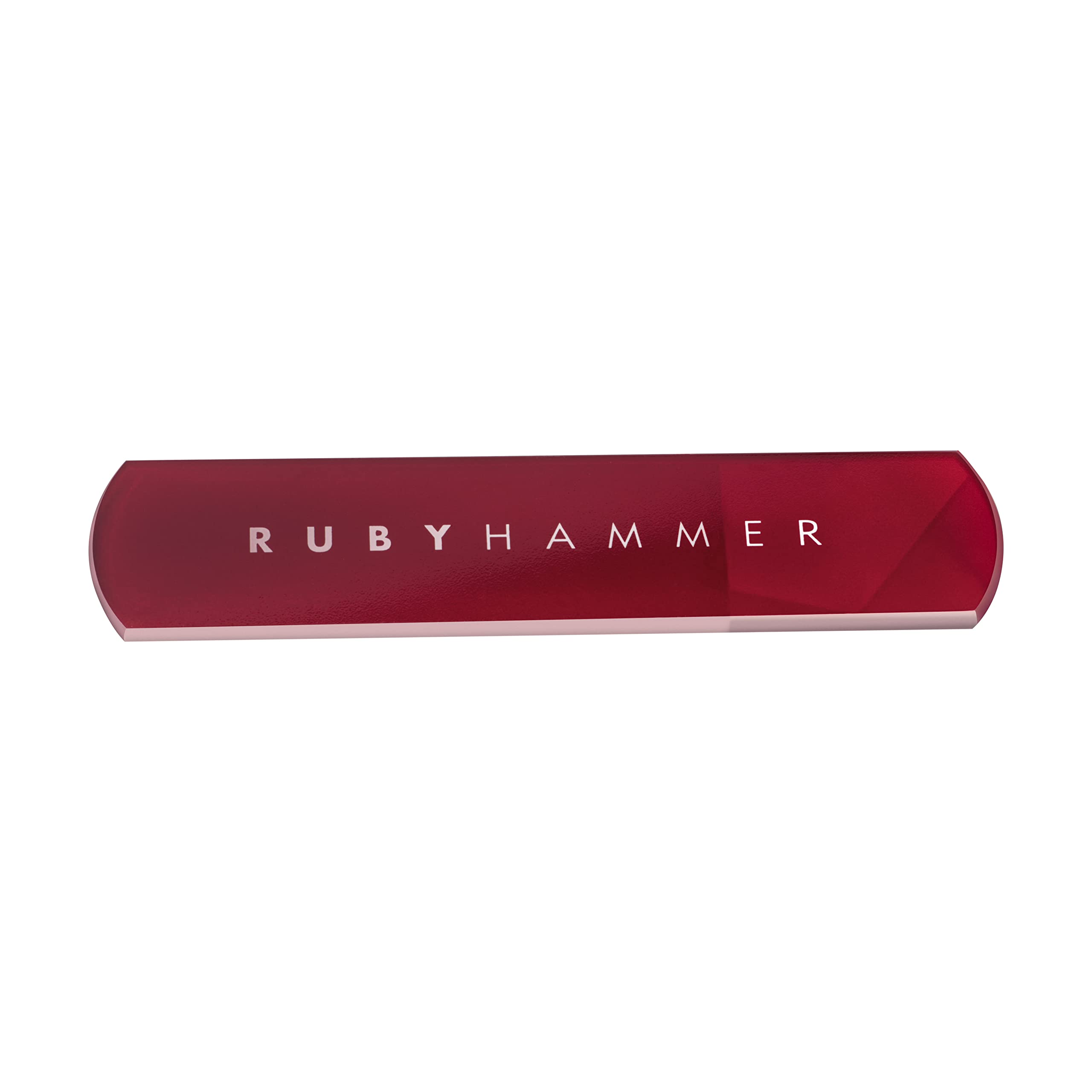 Ruby Hammer Glass Foot File | Professional-Grade | Luxury Glass File for Effortless Hard Skin Removal & Silky-Smooth Feet | Designed by Award-Winning Beauty Expert Ruby Hammer MBE