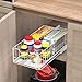 Simple Houseware Pull-Out Cabinet Sliding Basket Organizer, 17.2