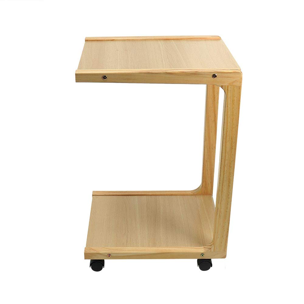 Buy YATAI Movable Bed Side Sofa Side Laptop Table Mobile Computer Work Station With Lockable