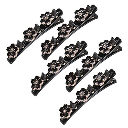 Bexdug Kolibri-Haarspange mit Kristallblume, mit Strass geflochtene Haarspangen, Kristall-Haarspangen, Party-Haarspangen mit Strass-Blumen, superie Damen-Haarspangen, Haarspangen für Hochzeit, Party Cover