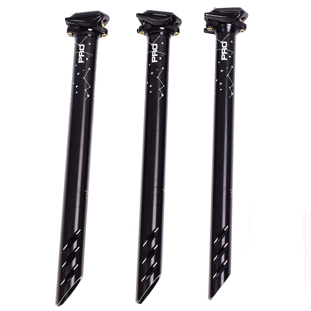 Tiges De Selle Pour VéLo Tube de siège de vélo 27.2 30.8 31.6 * 380mm de tige de selle de tige de bicyclette résistant aux chocs Cnc Alliage Montagne Road Bike Sightpost Vélo Tige De Selle Suspendue (