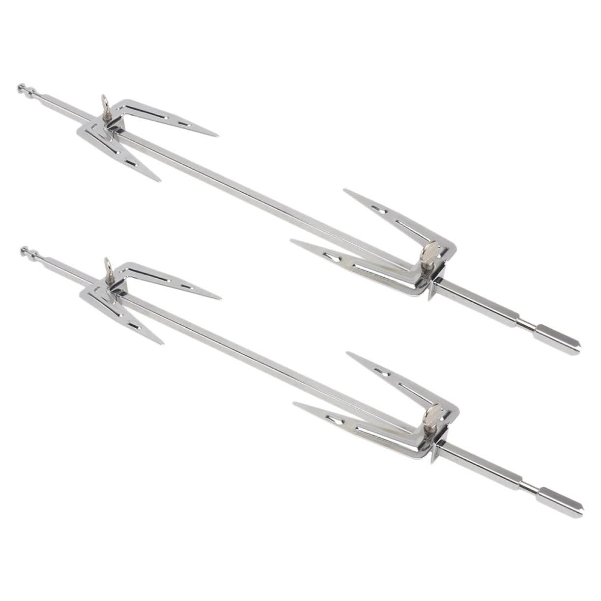 SUPVOX Home Grilled Forks 2 Pack Rotating Turkey Forks Bbq Accessories for Grilling