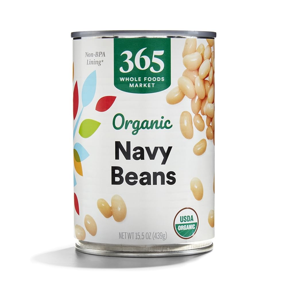 365 by Whole Foods Market, Organic Navy Beans, 15 oz USDA Organic