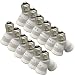 SmartDealsPro 12-Pack E27 Y Shape 1 Male to 2 Female LED Light Splitter Bulb Base Adapter Lamp Holder Converter