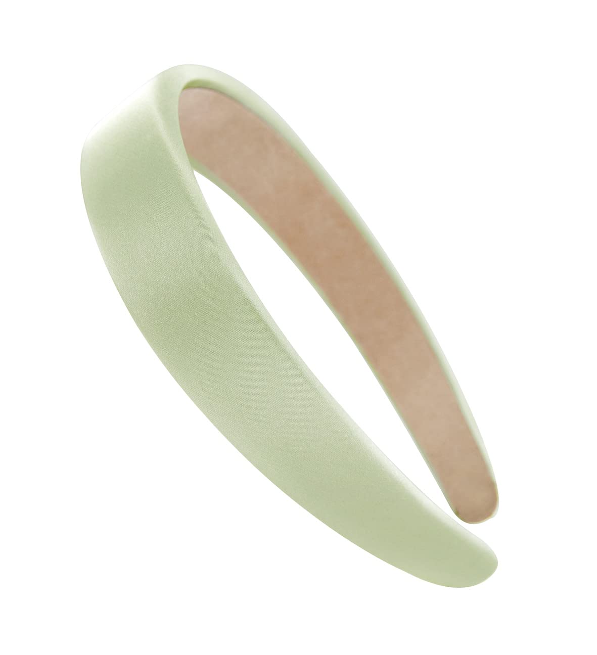 axy Headband with Fabric Padded Candy Colours and Satin Covered - Image 2
