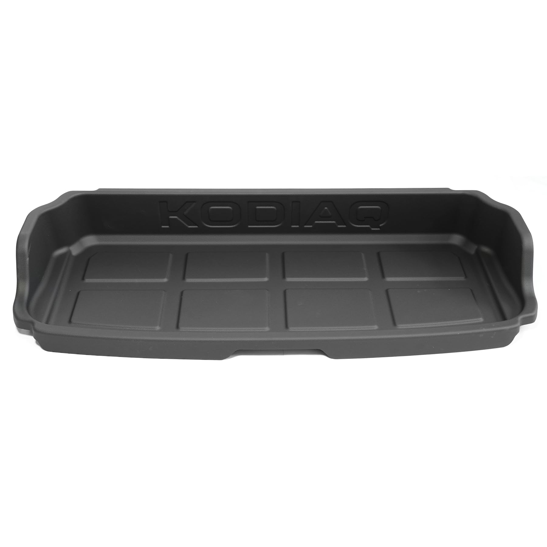 Skoda 57H061162A Gepäckraumwanne Kofferraumwanne, schwarz, mit Kodiaq-Schriftzug *** nur für 7-Sitzer ***
