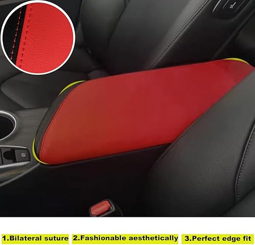 Miniatura 4 de Blazeray - Funda para reposabrazos de consola central de coche para Toyota Camry 2018-2023, accesorios interiores de cuero, protector antiarañazos