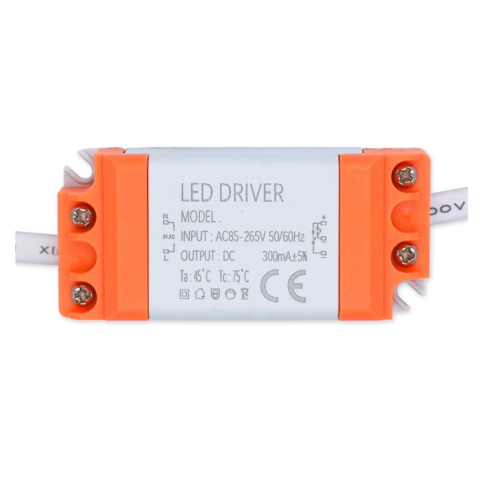 Transformateur LED double couleur 300mA variable AC 85-265V stable - 8