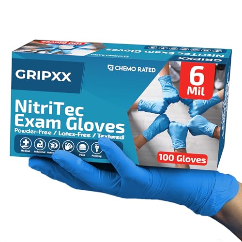 London Labs 6 Mil Nitrile Gloves XX-Large (Pack of 100)