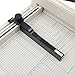 Heavy Duty Paper Cutter, 17 inch Guillotine Paper Cutte A3 Large Industrial Guillotine for Cutting Paper, Leather, PVC,Non-Woven Fabrics