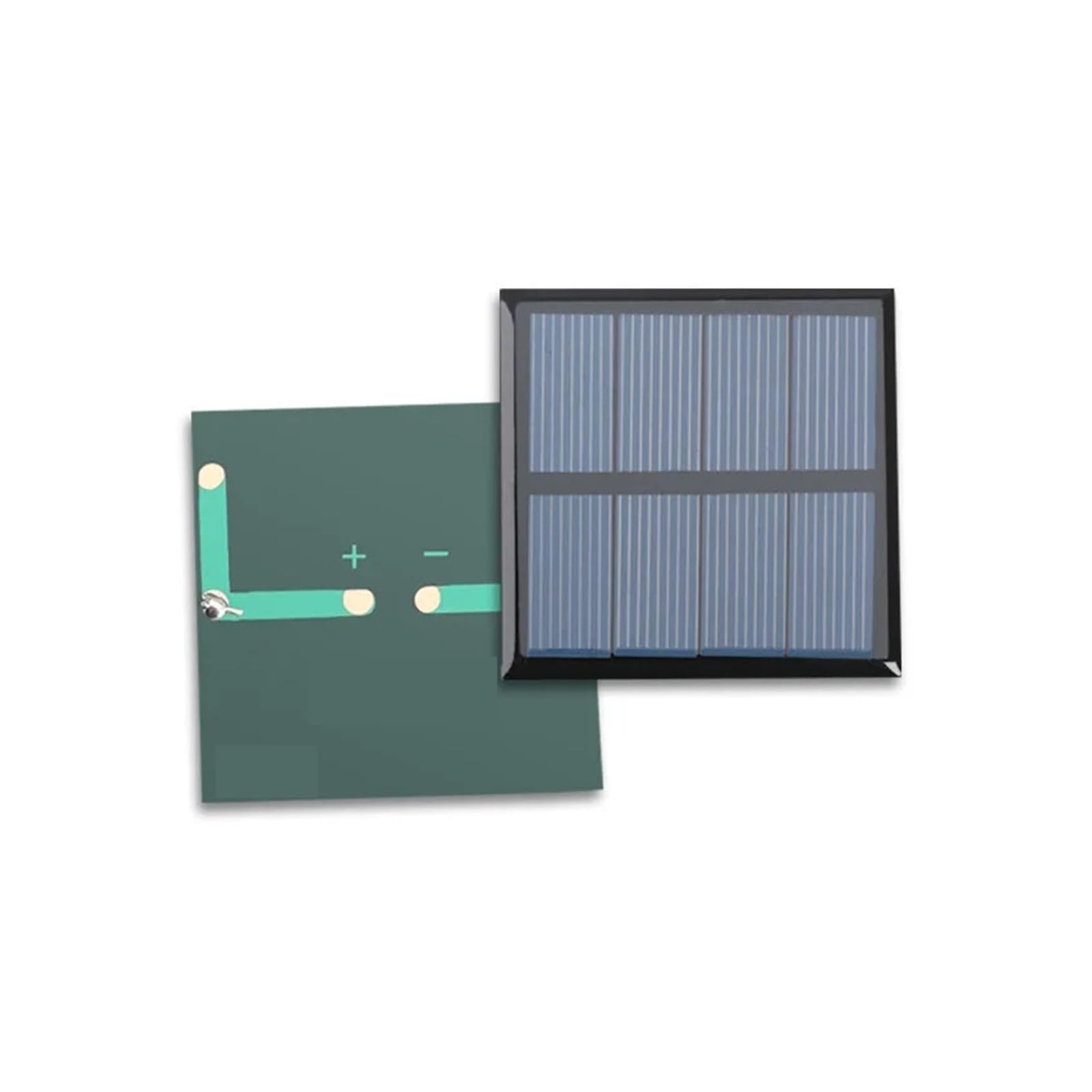 Solar Panel 2V 100mA Mono/polycrystalline Solar Panel/Solar Cell Module Epoxy Board Pet Power Generation(2pcs)