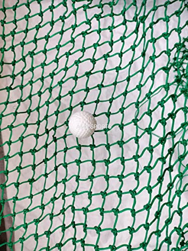 AMZ Golf Hitting Heavy Duty Golf Practice Net for Professional Hard Ball Backyard Driving Golf Net for Indoor and Outdoor (Green) (One Pcs 10X10 Main Wall)