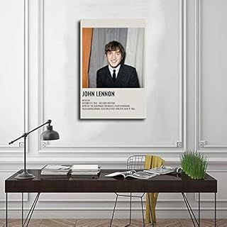 Poster esthétique vintage John Lennon des années 90 pour chambre à coucher, décoration sportive, paysage, bureau, chambre, cadeau, 50 × 75 cm - Les Beatles, Paul McCartney, John Lennon, RIngo Starr, George Harrison Poster esthétique vintage John Lennon des années 90 pour chambre à coucher, décoration sportive, paysage, bureau, chambre, cadeau, 50 × 75 cm – Image 3