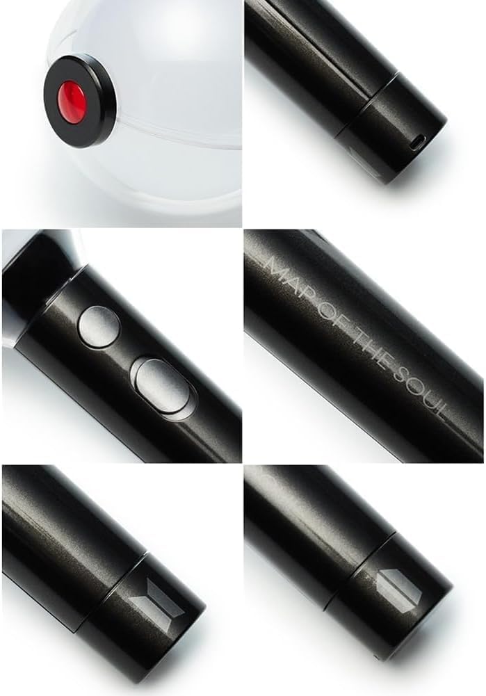 Bastone luminoso ufficiale Army Bomb dei Bangtan Boys Ver.4 BTS, Bluetooth, per concerto, supporto/collezione