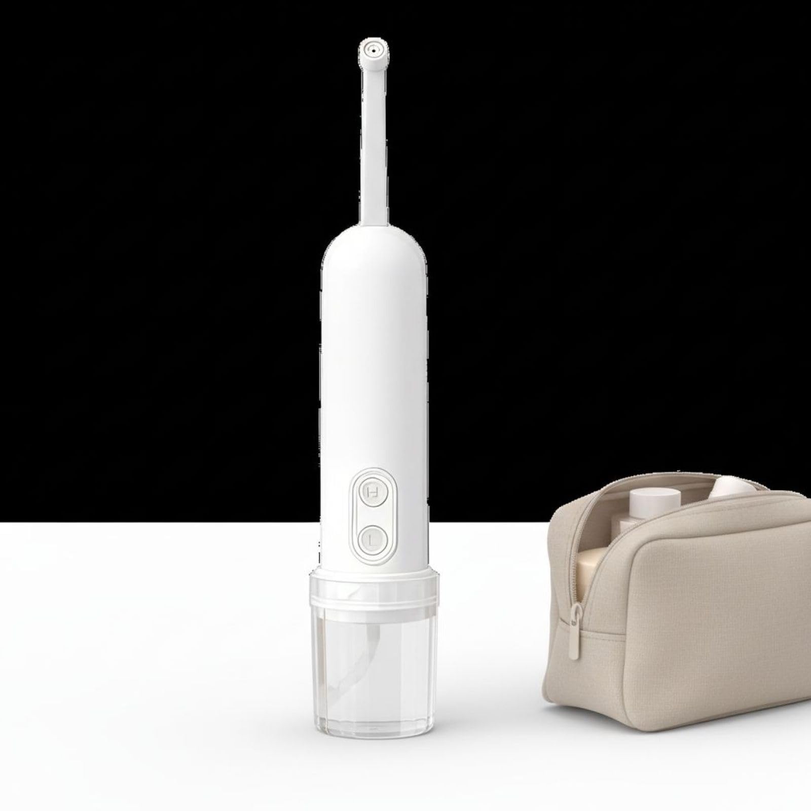 Bidet portatile da viaggio, bidet elettrico portatile con ugello regolabile, 2 impostazioni di pressione dell'acqua, compatto per la cura post-partum e l'igiene personale