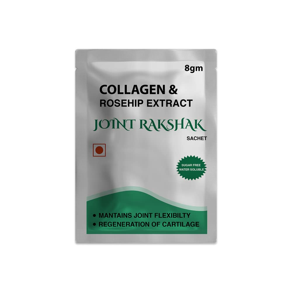 AROGYAM AYURVEDA Collagen & Rosehip Extract Joint Rakshak Sachet for Joints Health (8gm, 15) (B0D35Q2ZTW) Amazon Price History, Amazon Price Tracker