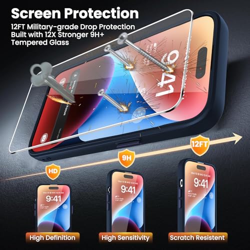 Coque iPhone 15 mince et mate idéale pour le quotidien actif - 3