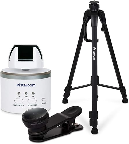Asteroom Kit de bienes raíces de 360 cámaras 3D Virtual Tour - El equipo incluye trípode, rotor de cámara digital, lente de leva ojo de pez