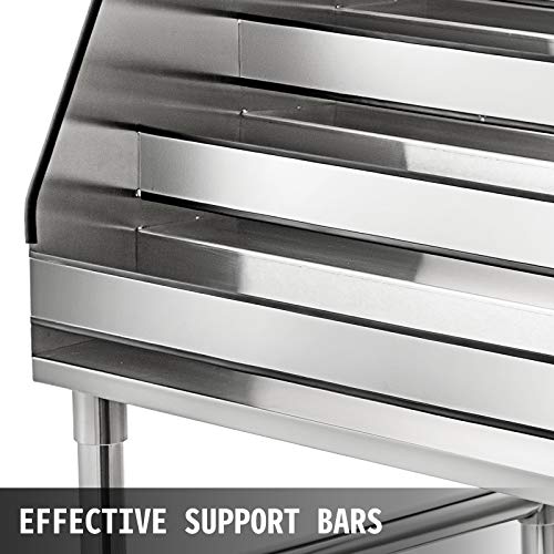 Estante para botellas de licor VBENLEM 18x23 pulgadas 5 niveles acero inox miniatura 7