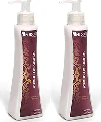 Kit 2 Creme Ativador De Cachos 250ml Midori Profissional