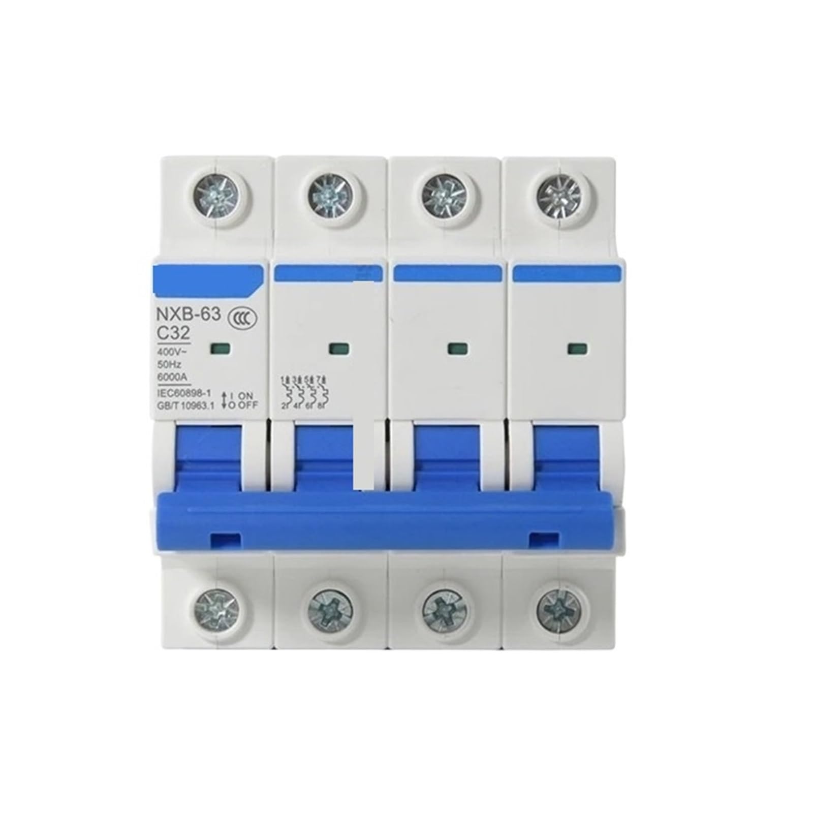 TYEXCZARF 1PCS DZ30LE DZ47LE 32A 63A 100mA 300mA 50mA 230V Residual Current Circuit Breaker With Over Current Leakage Protection(40A 30mA)