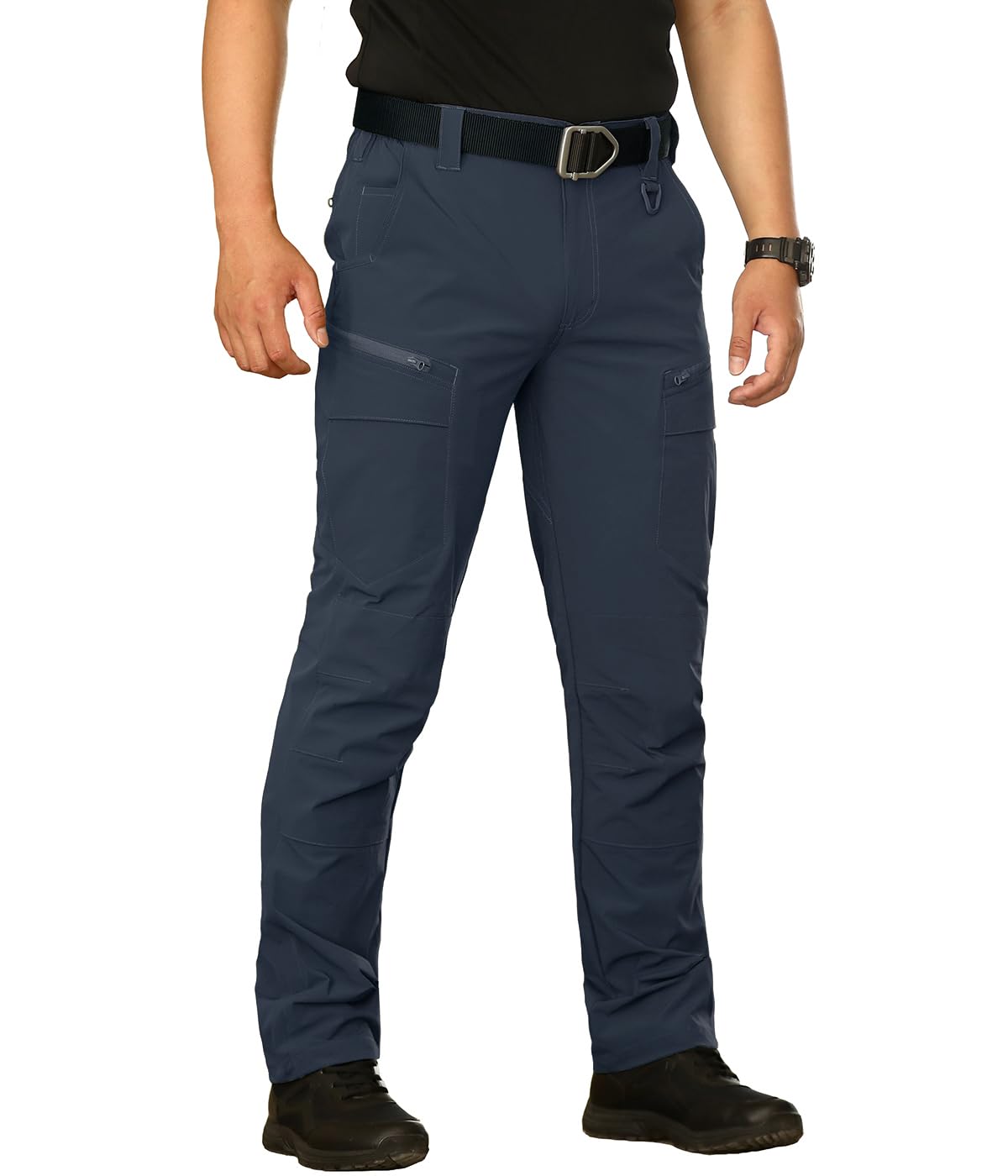 NAVEKULL Mens Lightweight Tactical Pants Quick Dry Work