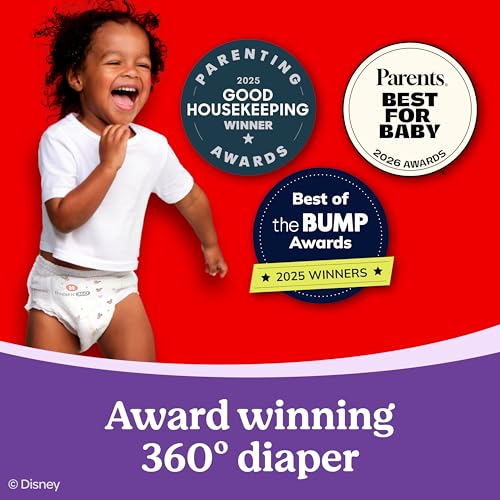 Huggies Little Movers HuggFit 360 Diapers Size 6, 80 Count - image 8
