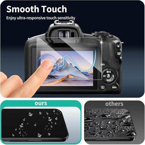 Image of M.G.R.J Tempered Glass Screen Protector for Canon EOS R100 / EOS R10 Camera