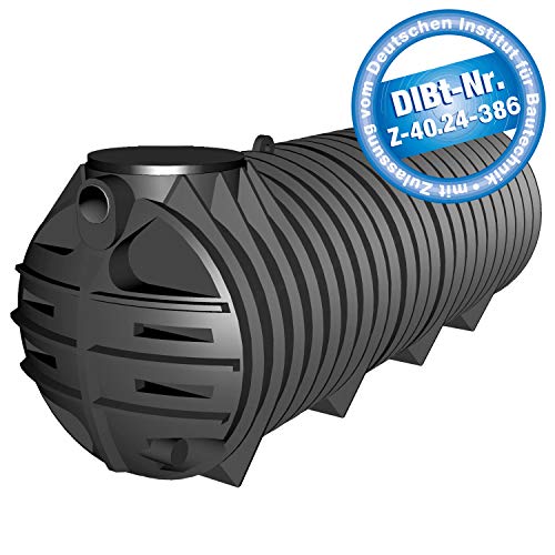 PREMIER TECH AQUA GmbH Abwassersammelgrube 3000 Liter Tubus mit DIBt - Zulassung