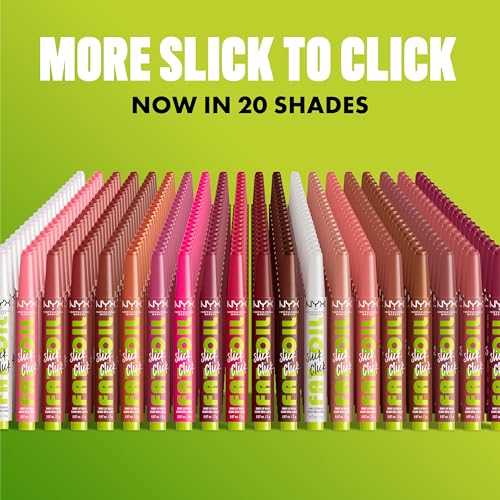 Nyx Professional Makeup Fat Oil Slick Click Lip Balm, Everyday Wear Non-Sticky Buildable Lip Oil, Verified - 9