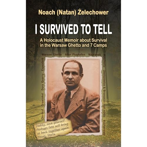 I Survived to Tell Audiolibro Por Noach (Natan) Żelechower arte de portada