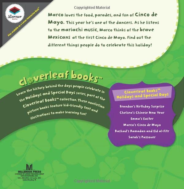 Marco's Cinco de Mayo (Cloverleaf Books (tm) -- Holidays and Special Days) - Image 2
