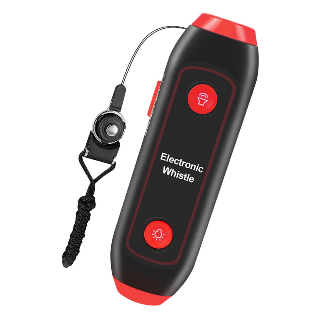 INOOMP 2 Pezzi 3 Fischietti A Mano per Allenatori E Insegnanti Fischietto Elettronico con Cordino Torcia Luci