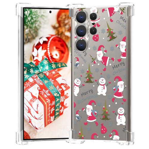 Coque Samsung S24 Ultra Noël souple : finies les rayures pendant les fêtes