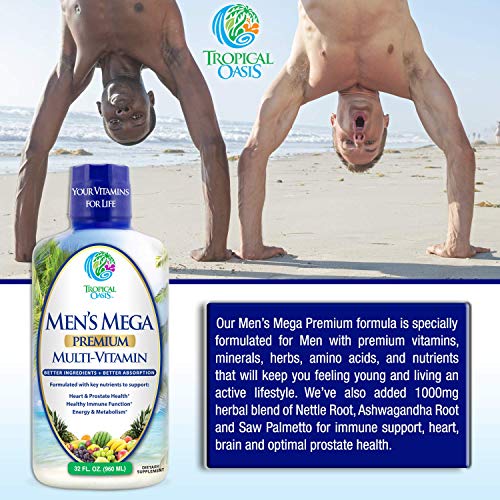 Premium Liquid Multivitamin for Men | Sugar Free Men’s Multi-Vitamin | 100+ Vitamins, Minerals & Amino Acids to Support Muscle, Heart, Brain Health & Energy | 98% Absorption Rate | Non-GMO | 32 Serv - Image 6