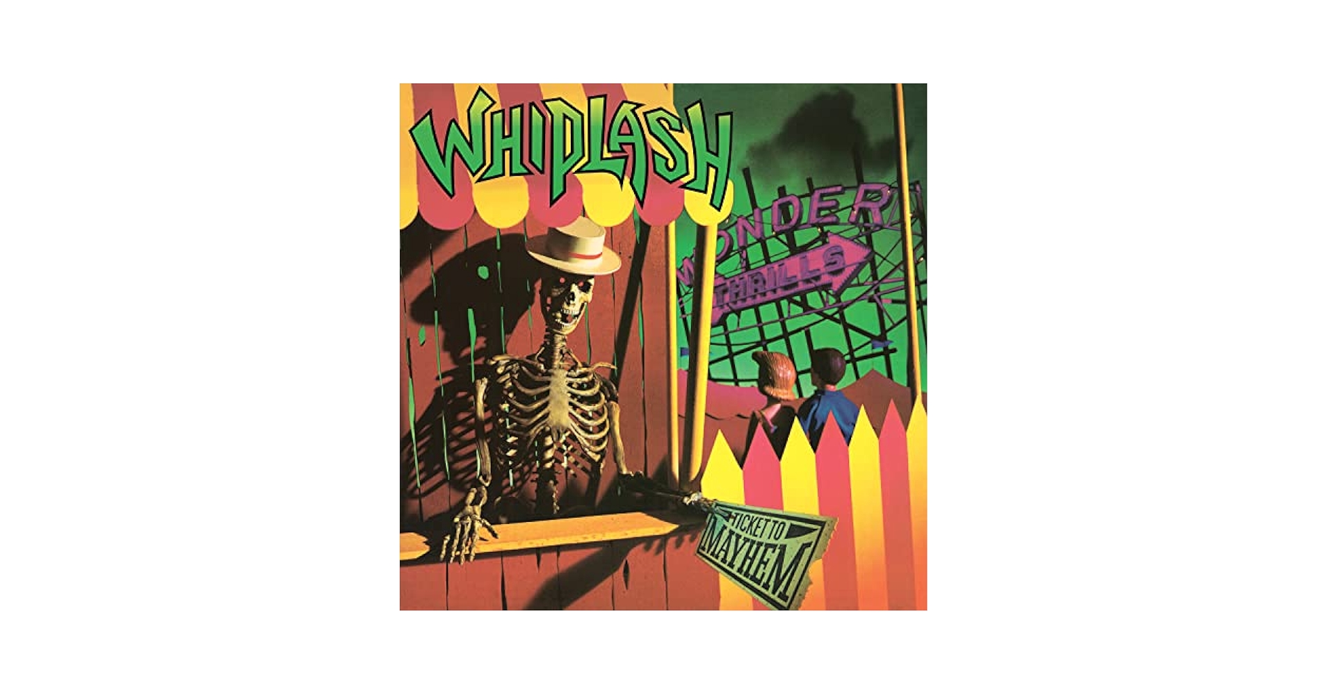 Whiplash - Ticket To Mayhem - Limited 180-Gram 'Swamp Green