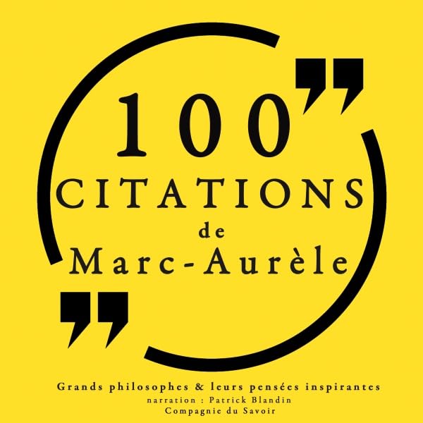 Cover art for 100 citations de Marc Aurèle