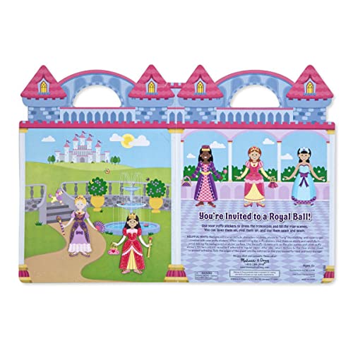Autocollants princesse Melissa & Doug avec mini-pad de grattage