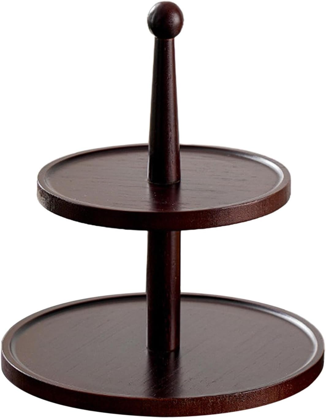 カップケーキスタンド 3段 木製段サービングトレイ カップケーキタワー サービングスタンド ディスプレイ デザート クッキー キャンディ  ビュッフェホルダー ホームティーパーティー 結婚式 ファームハウス装飾 ティーパーティー装飾 キッチン装飾 カップケーキスタンド 段付きサービングトレイ 木製カップケーキタワーラック フルーツプレート ティーパーティー用 3段 ダークブラウ