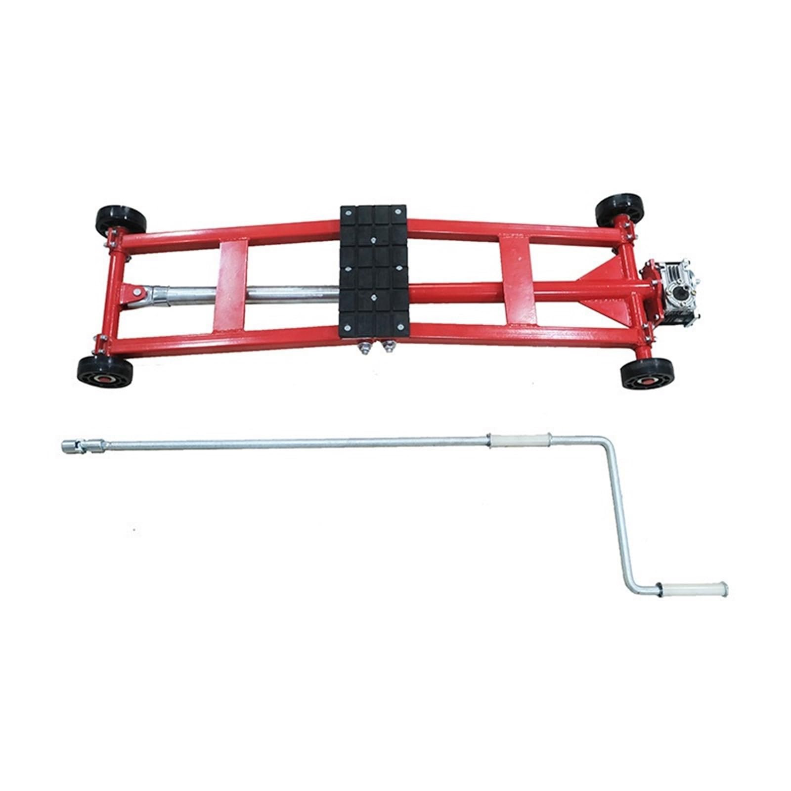 polipastos eléctricos Elevador compacto para taller doméstico, elevador de coche para mantenimiento de garaje interior, elevación 1,5 T/3T con ajuste de turbina(9073 2T)