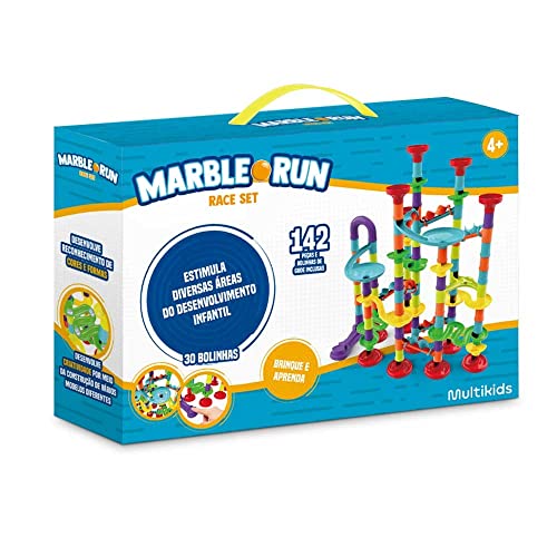 Marble Run Race Set 142 Peças Multikids - BR1796