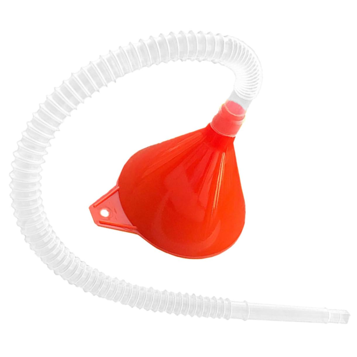6 Piezas Embudo de relleno embudo de aceite de motor flexible de gasolina motocicleta Derrame de petróleo queroseno aceite de coche páginas